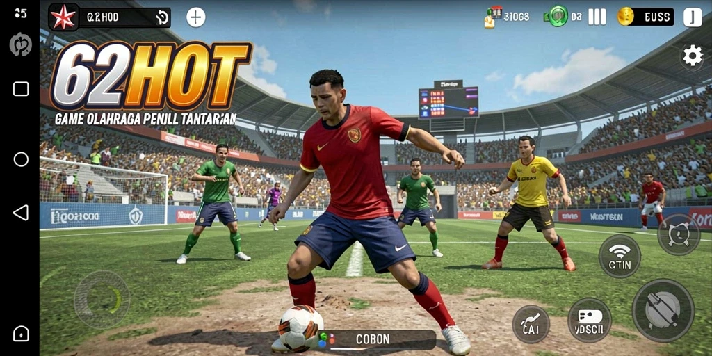 Gameplay seru dari 62HOT dalam aksi olahraga.