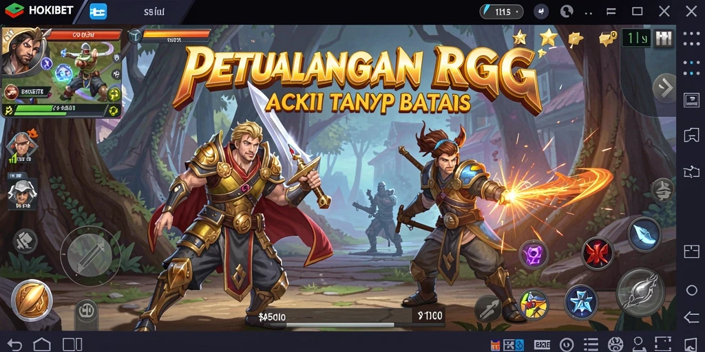 Tampilan gameplay HOKIBET dengan aksi seru dan grafis menawan.