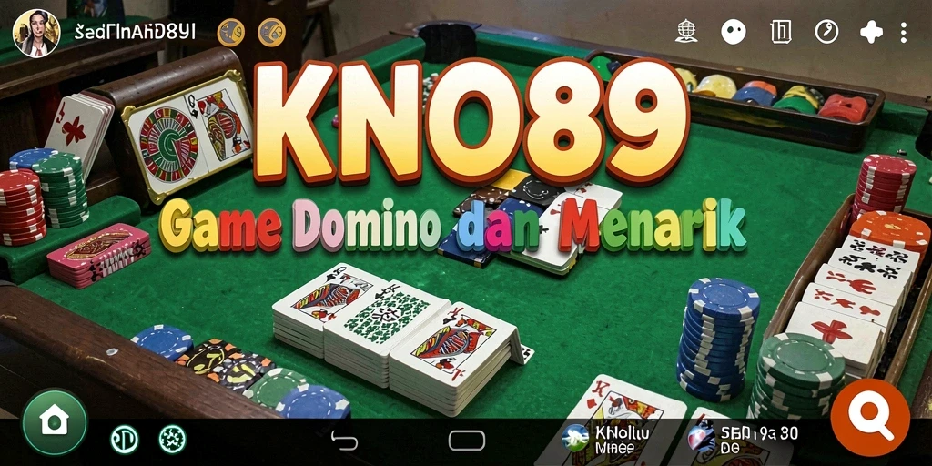 Tampilan gameplay KNO89 yang seru dan interaktif dengan desain menarik.