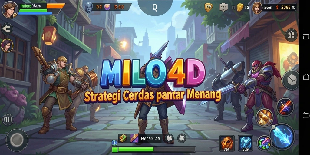 Tampilan gameplay seru dari MILO4D yang penuh strategi.