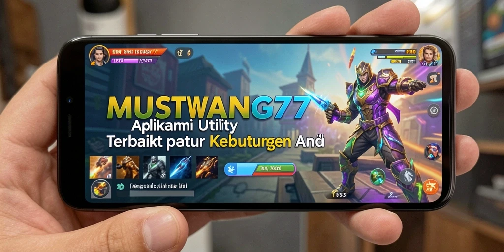 Tangkapan layar utama MUSTANG77 menunjukkan antarmuka aplikasi yang nyaman untuk pengguna.