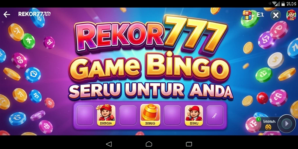Gameplay seru dan interaktif dari game Bingo REKOR777.