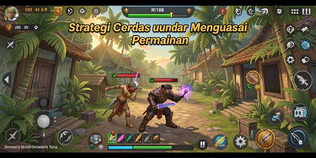 Tampilan menarik dari gameplay strategi RI188 yang menantang.