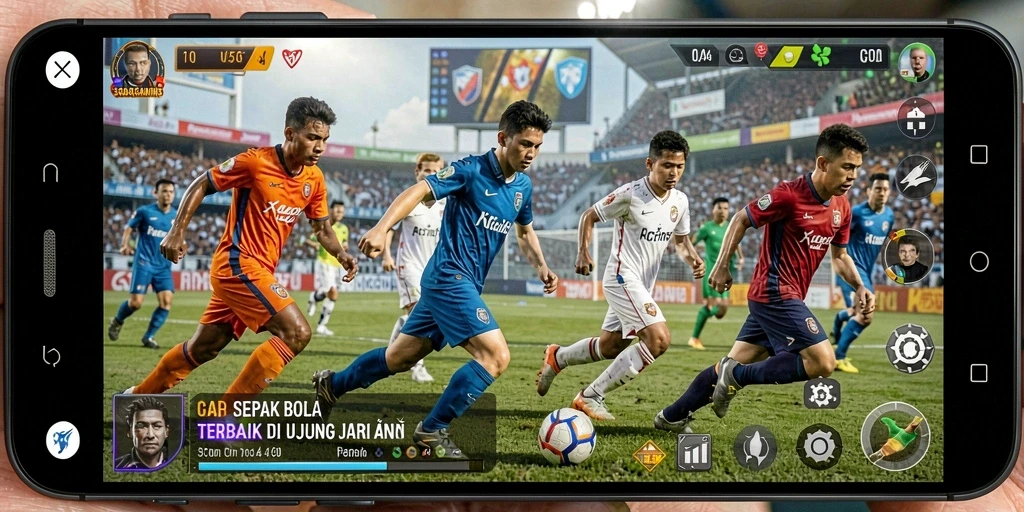 Tampilan gameplay SOBATGAMING yang seru dan dinamis.
